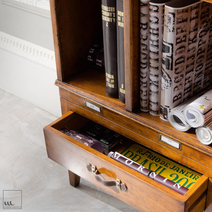 dettaglio cassetto libreria